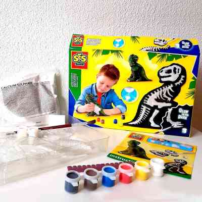 Набор для творчества Ses создание гипсовой фигурки Ти-Рекс со скелетом (14206S) Винница