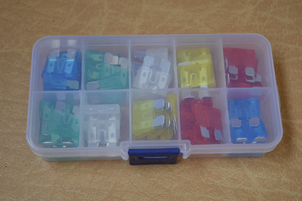 Набор предохранителей автомобильных 50 шт. Полтава - изображение 1