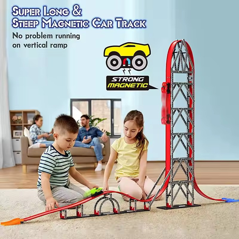 Автотрек магнитный,вертикальный на 440 детали CJ-2001006 Каменец-Подольский - изображение 5