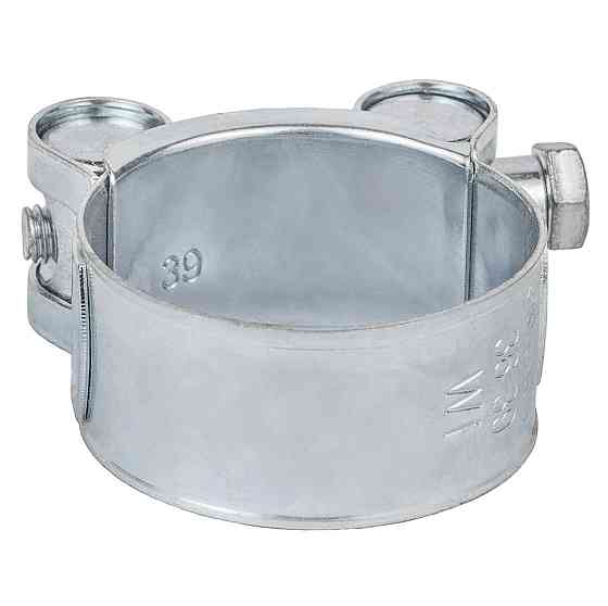 Хомут силовой оцинкованный 20мм Ø36-39мм (КРАТНО 10шт) SIGMA (2509121) Киев
