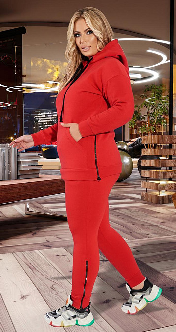 Красивый спортивно прогулочный костюм большого размера (44) Киев - изображение 3