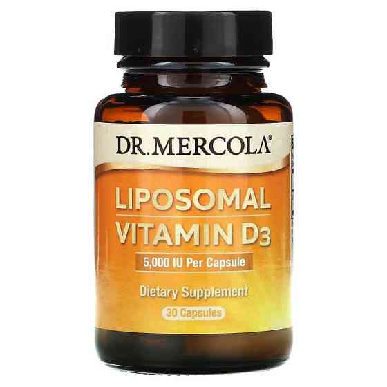 Вітамін Д3 ліпосомальний (Liposomal Vitamin D3) 5000 МО 30 капсул Київ