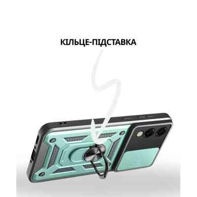 Чохол до мобільного телефона BeCover Military Samsung Galaxy S25 Edge SM-S937 Dark Green (714571) Вінниця