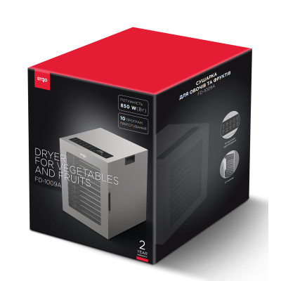 Сушка для овощей и фруктов Ergo FD-1009A Винница - изображение 2