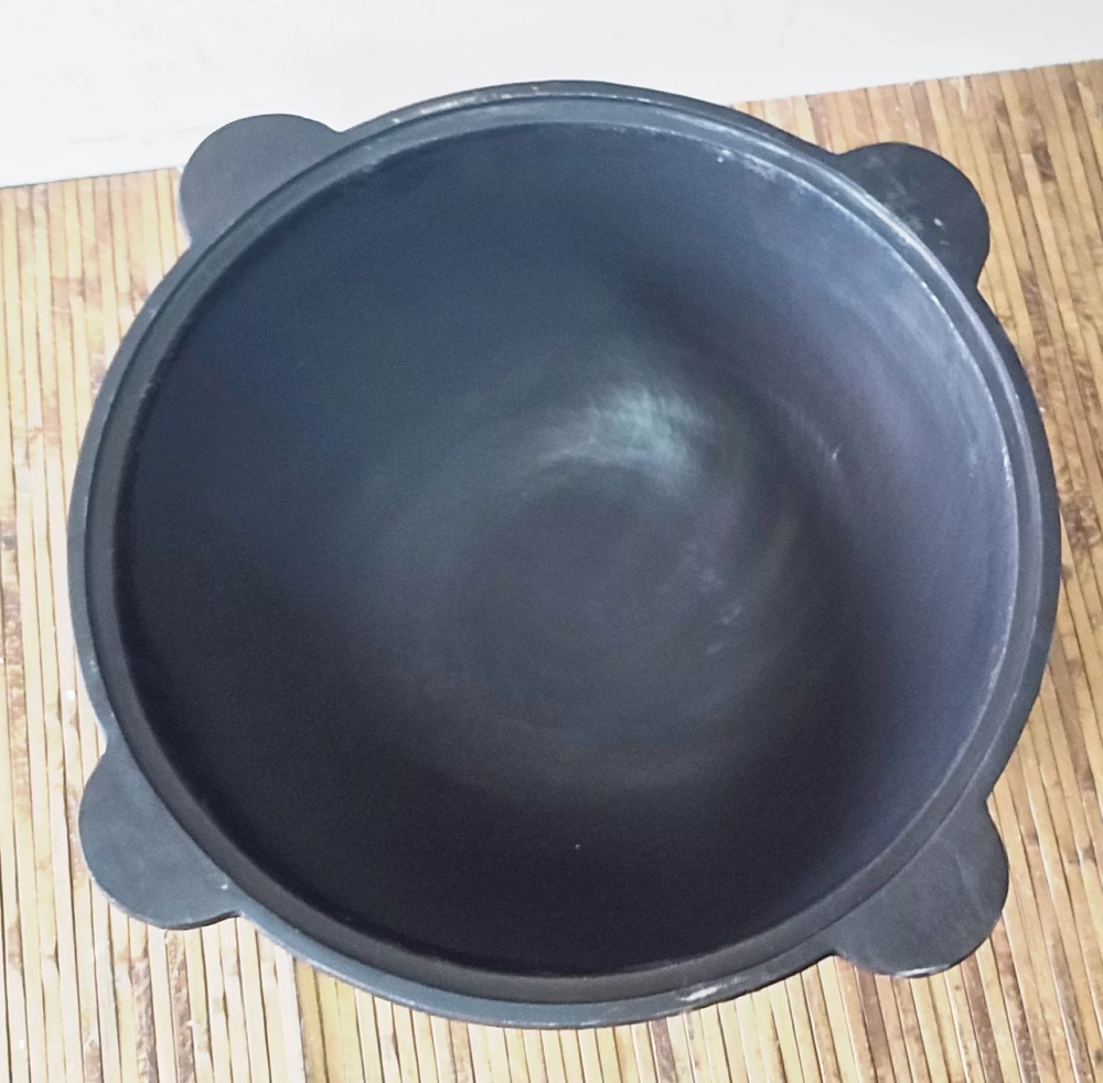 Казан чугунный узбекский 12л с плоским дном и алюминиевой крышкой Винница - изображение 5