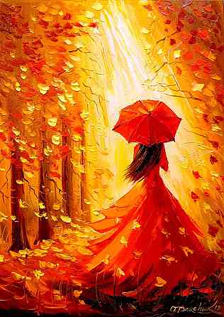 Пазл Леді Осінь - Lady Autumn (Enjoy-1802) Киев