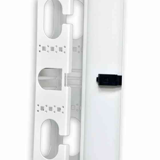 Боковий організатор кабелю з кришкою до шаф CMS MGSE 42U, сірий Київ