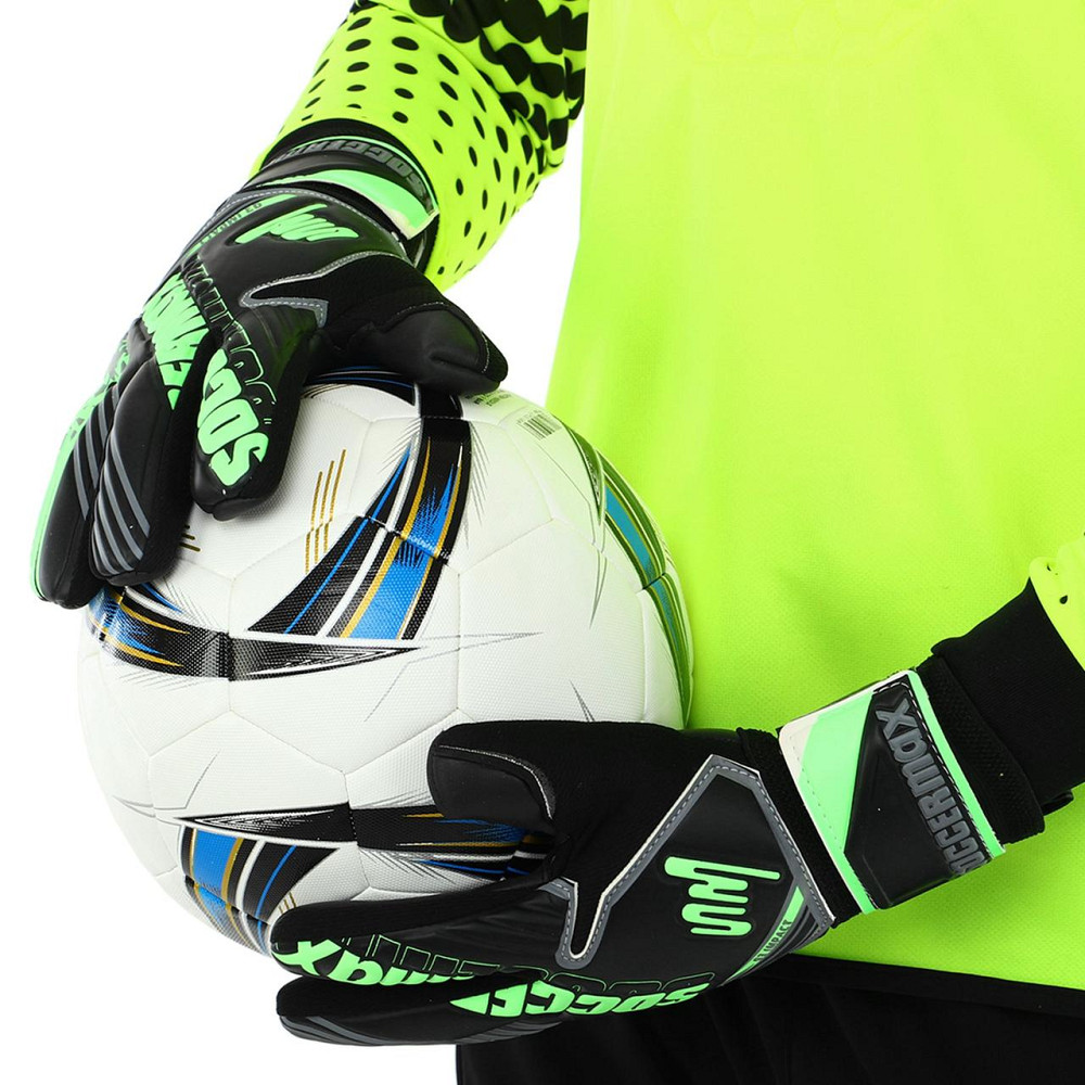 Рукавиці воротарські SOCCERMAX GK-4316, р. 8 Вишневе - фото 7