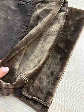 Костюм жіночий Joy One 2166-11 утеплений варений худі зі штанами палаццо коричневий, коричневий, XL Київ