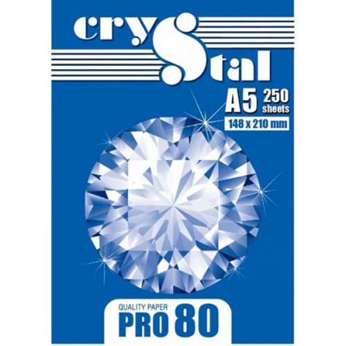 Папір ксероксний "Cristal Pro 80" A5 80 г/м2 250арк 16.7284, шт Київ - фото 1