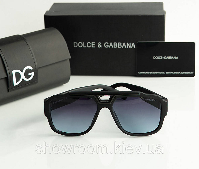 Стильные женские солнцезащитные очки D&G (0421-6) Киев - изображение 4