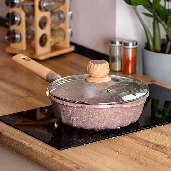 Сотейник алюмінієвий 2,7 л з мраморним покриттям Ø 24 см Київ