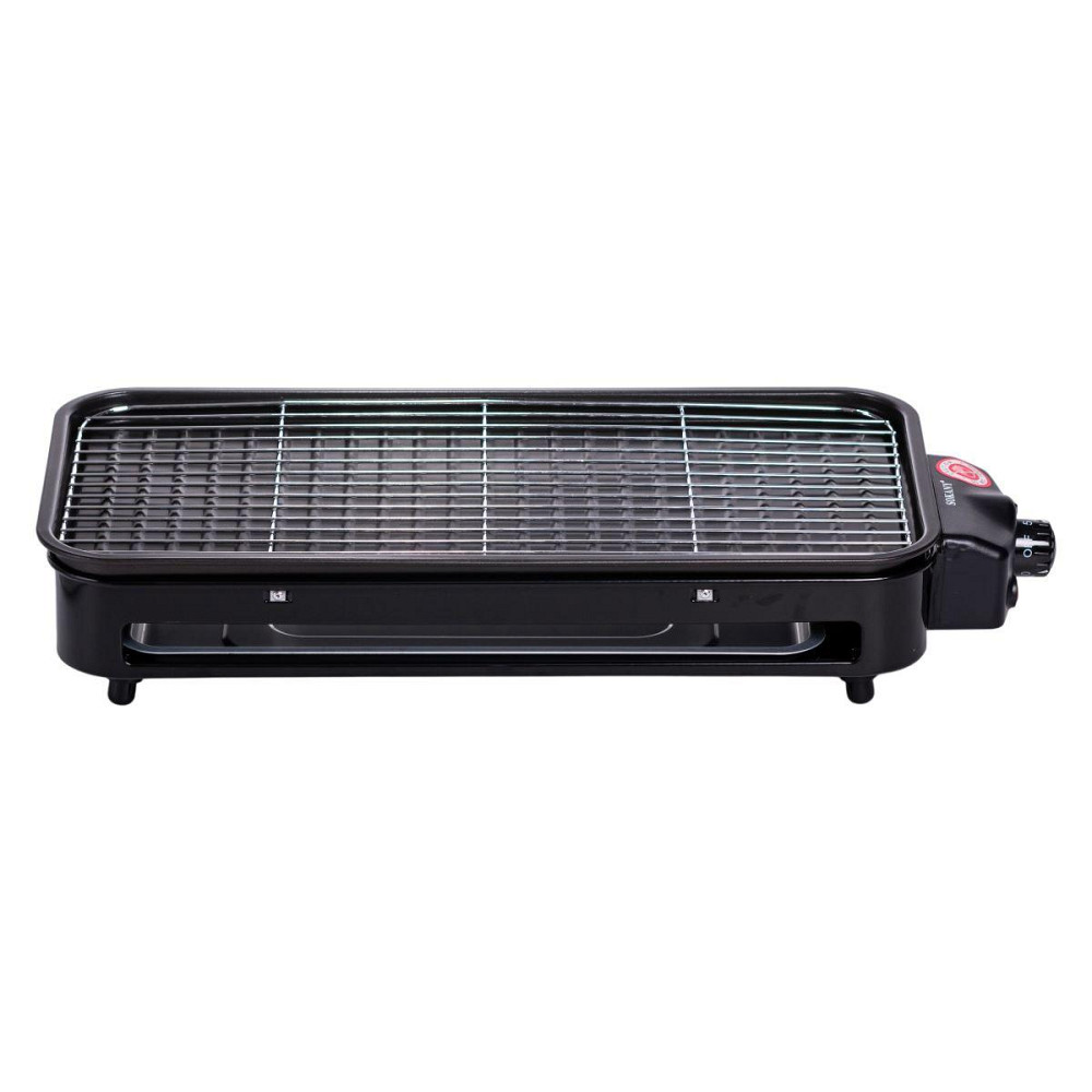 Электрический гриль  настольный черный 1500 Вт Sokany SK-6112 Киев - изображение 1