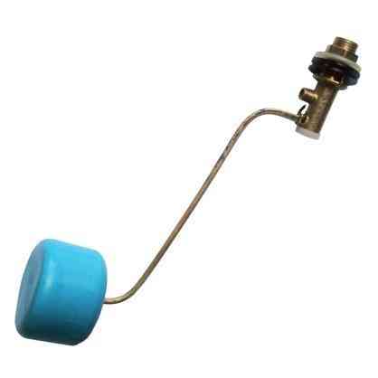 Кульовий кран для бачка унітаза Латунь 1/2 боковий підвід поплавок Харків