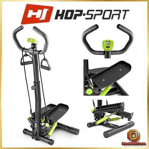 Степпер HS-055S Noble Green для домашніх тренувань фітнесу та схуднення компактний Тренажер для ніг і сідниць Київ