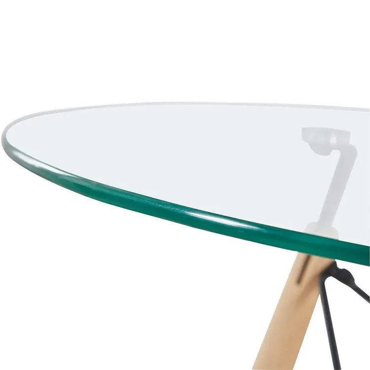 Стіл обідній ЕТНА Glass (D=80cm), скло Киев - изображение 5