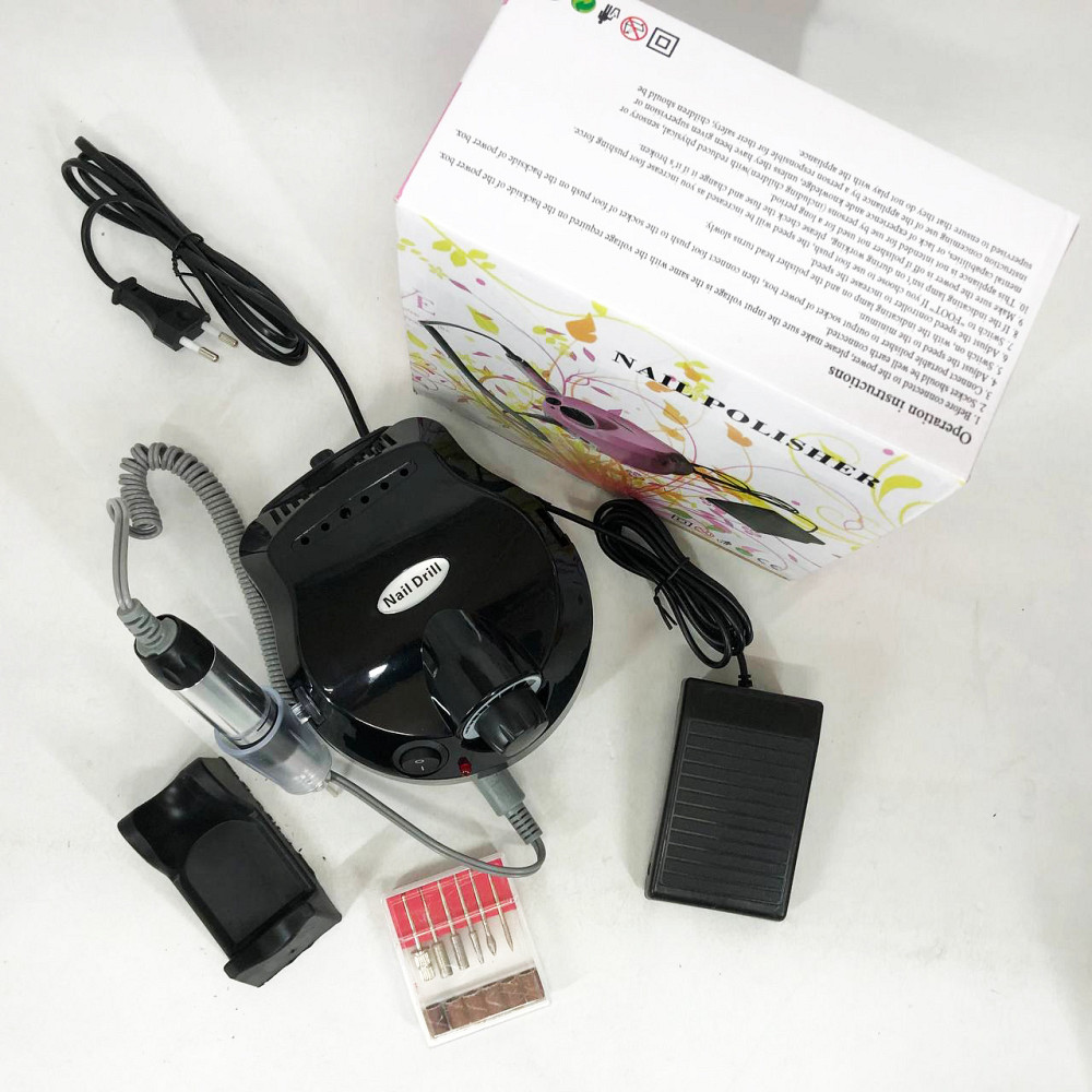 Фрезер для домашнього використання, Фрезерний апарат для нігтів Машинка для манікюру початківців RG-93 Івано-Франківськ - фото 3