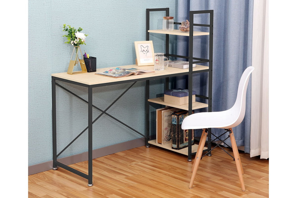 Бюро B-036 дуб/чорний Дніпро - фото 2