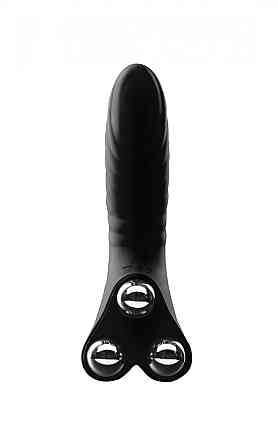 Вибратор для пар StiVi - The Real Threat Partner Vibrator - Black Sex Aura Киев