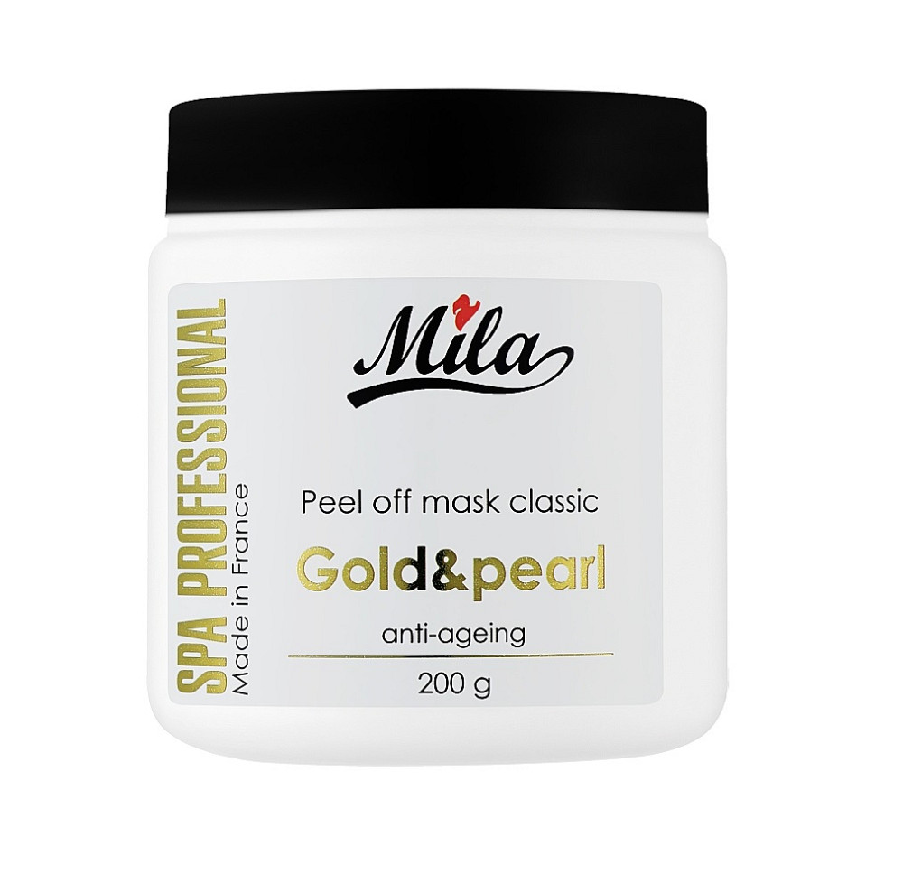 Альгінатна маска з золотом та перлами проти зморшок Peel Off Mask Enjoy Gold Mila Perfect 200 г Київ - фото 1