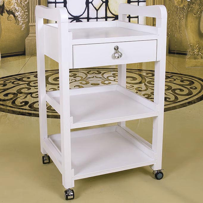 Етажерка для ванної на коліщатах "Прістільда" зефір Миколаїв - фото 1