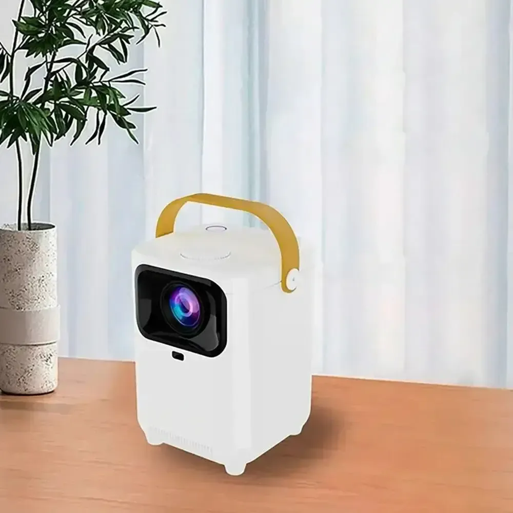 Портативный проектор + пульт, 4K HD, Android 11.0, Wi-Fi 6.0, Bluetooth, E350 / Мультимедийный проектор домашний Коломыя - изображение 5