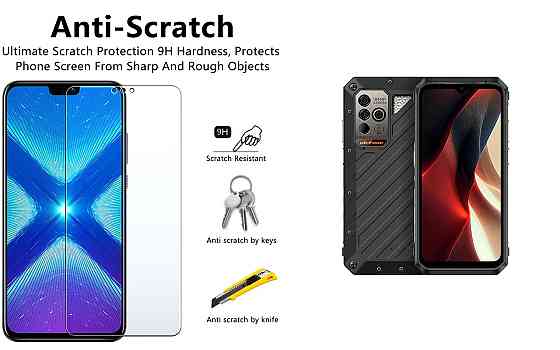 Защитное стекло NeoGlass для Ulefone Power Armor 19, Power Armor 19T – ультрапрозрачное и устойчивое Киев