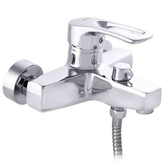 Смеситель для ванны ZERIX SEO-А181, короткий, литой корпус Харьков