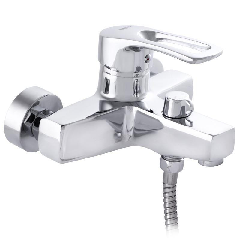 Смеситель для ванны ZERIX SEO-А181, короткий, литой корпус Харьков - изображение 1