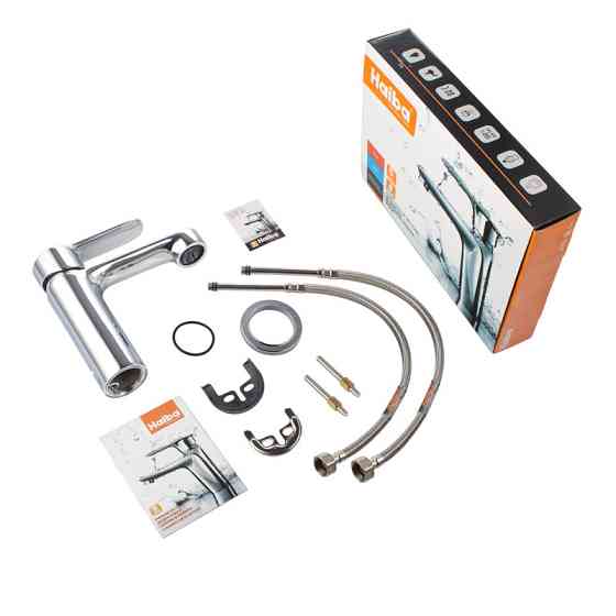 Змішувач для умивальника Haiba Daniel 001 (HB1010) Київ