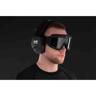 Наушники для стрельбы 2E Defence NRR 25 dB пасивные Black (2E-TPE016BK) Винница