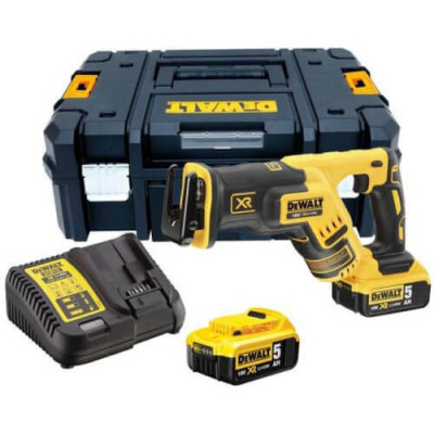 Сабельная пила DeWALT 18В XR Li-lon, бесщеточная, 0 - 2900 ход/мин, 2x5Ah, ЗУ, кейс TSTAK (DCS367P2) Винница - изображение 1