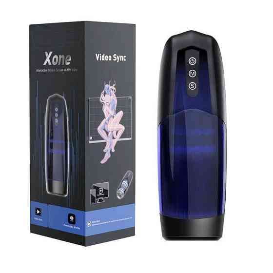 Інтерактивний смарт мастурбатор Magic Motion Xone, імітація фрикцій, 10 режимів, кнопка турбо Sex Aura Київ