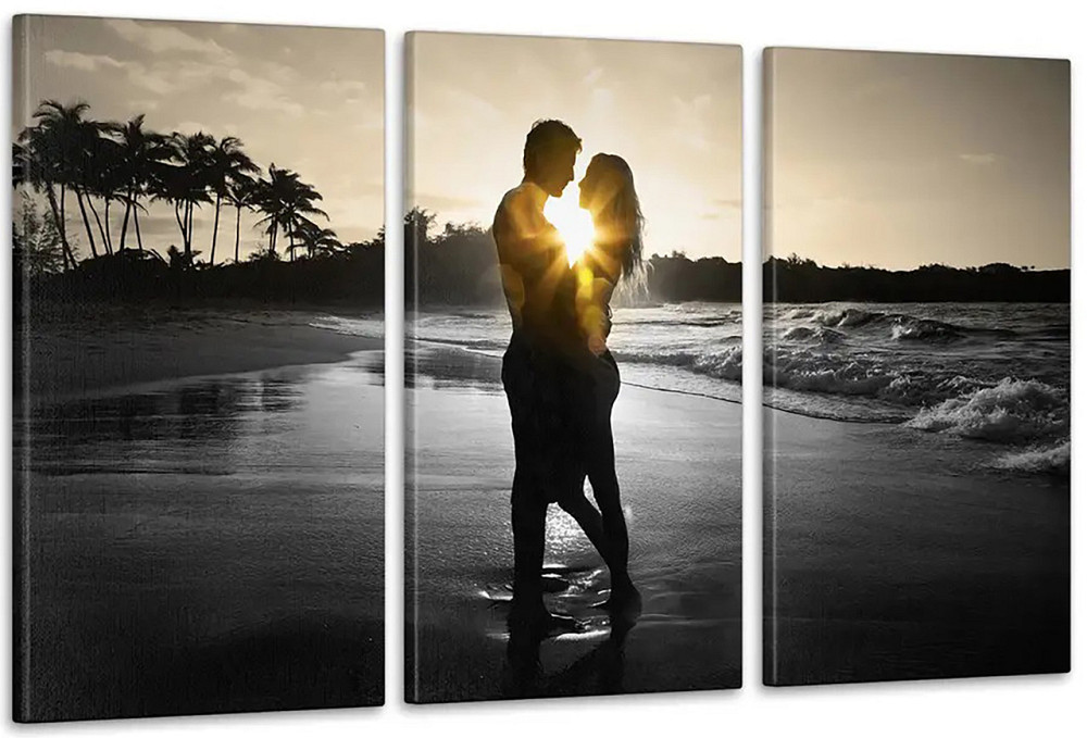 Модульная картина Пара на пляже Аrt-231_3А Киев - изображение 1