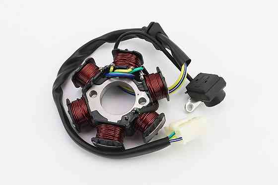 Статор магнето (генератора) (6 котушок роз'єм "мама 4"), тип 1 Київ