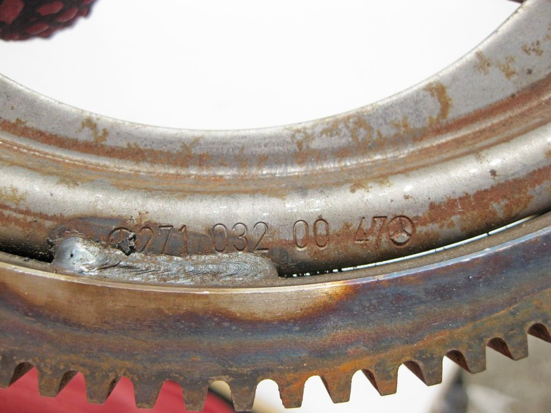 Mercedes-Benz  A2710300012 Маховик - зубчастий вінець для двигуна M271 R4 1.6 1.8k C-Class W203 W204 E-Class W211 W212 CLC Sportcoupe C203 CLK C209 Одеса - фото 5