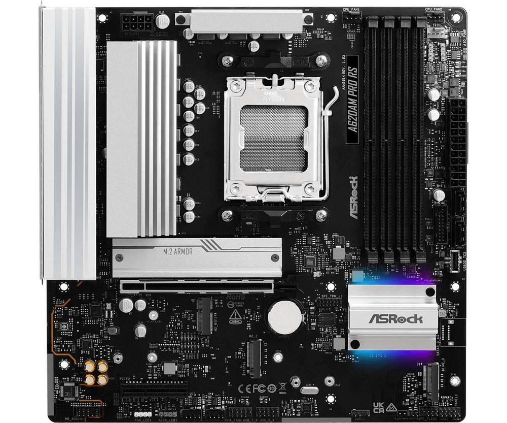 Материнська плата ASRock A620AM Pro RS Socket AM5 ( 17583 ) Харків - фото 2