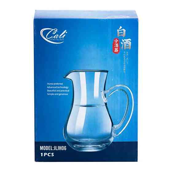 TS Kitchen Скляний глечик для напоїв 1,2 л прозорий Коломыя