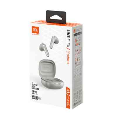Навушники JBL Live Flex Silver (JBLLIVEFLEXSVR) Вінниця