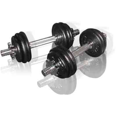 Гантельный набор Toorx 15 кг з кейсом (VAL-15DGN) (931410) Винница