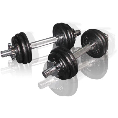 Гантельный набор Toorx 15 кг з кейсом (VAL-15DGN) (931410) Винница - изображение 3