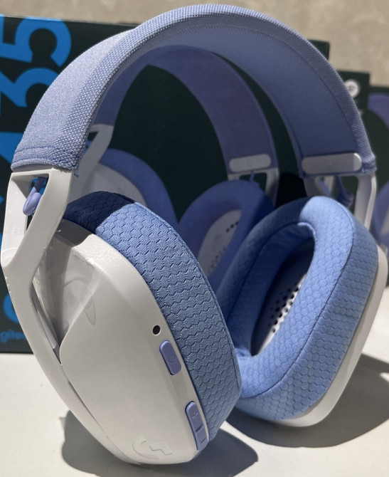 Нові навушники Logitech G435 Lightspeed білі/чорні. Киев - изображение 4