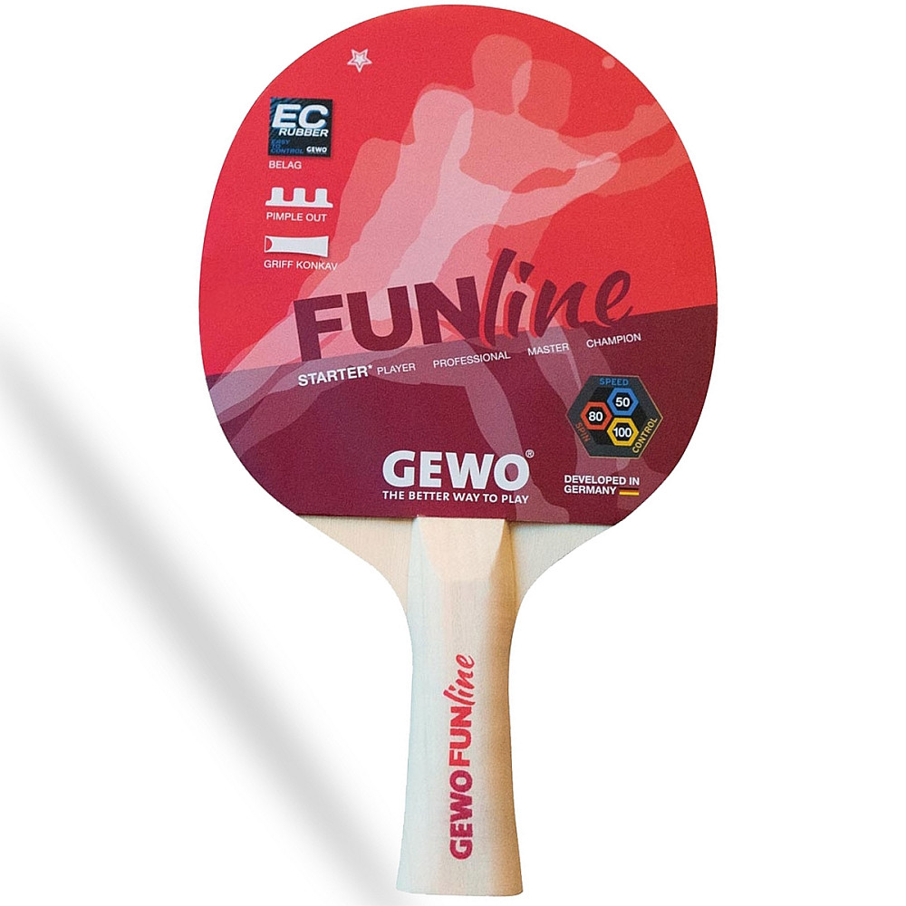 Ракетка для настільного тенісу Gewo Fun-Starter FL (96990000) Київ - фото 1