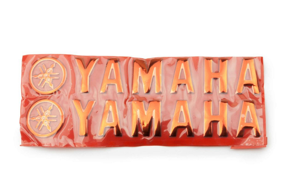 Наклейка буквы Ямаха (20х6см, 2шт, красные) (#4751) Мукачево - изображение 1