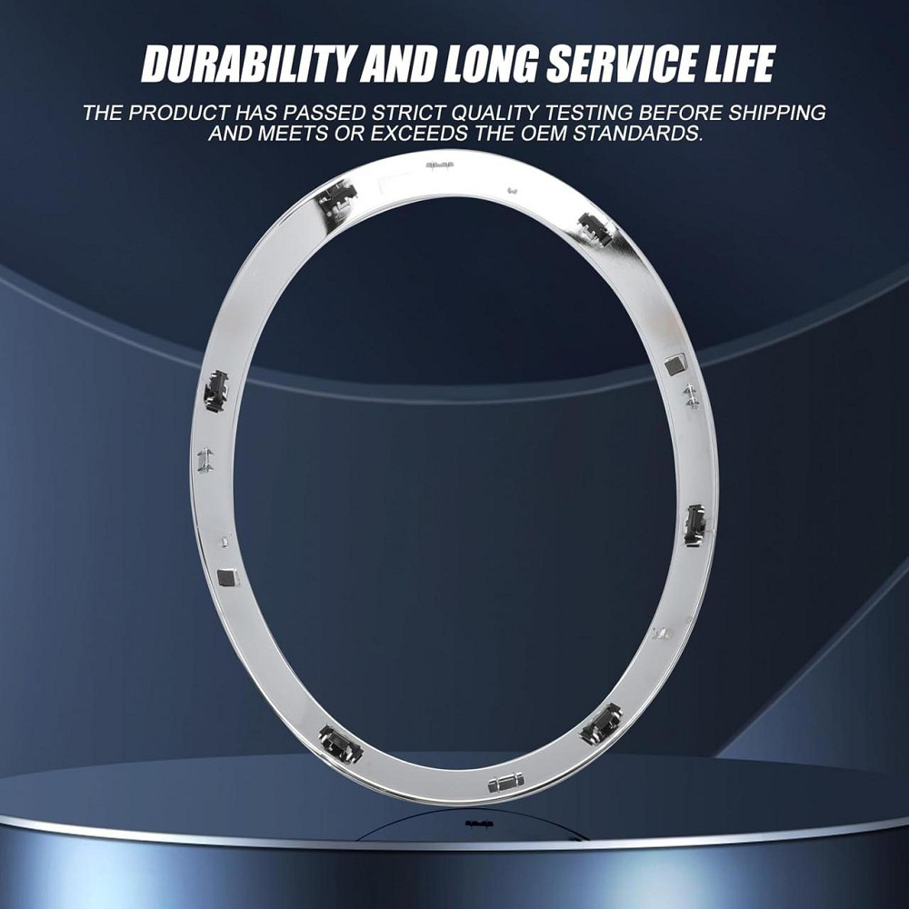 Накладка на фары для MINI Cooper F55 F56 F57 2014–2021, серебристые, рамка 2 шт 51137300631 51137300632 Киев - изображение 6