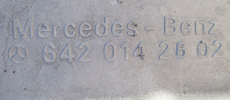 Mercedes-Benz  A6420142602 Верхня частина масляного піддону - картера E-Class W212 для двигуна OM642 V6 3.0 cdi Одеса - фото 3