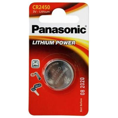 Батарейка Panasonic CR 2450 * 1 LITHIUM (CR-2450EL/1B) Винница - изображение 1