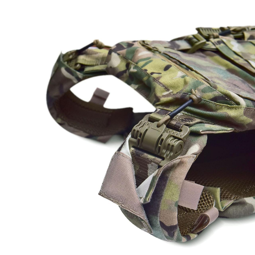 Плитоноска тактическая без плит MPS М8 Pro Cordura 1000 Мультикам Киев - изображение 4