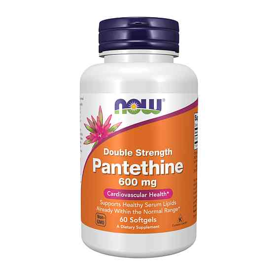 Пантотенова кислота Вітамін B5 Pantethine 600mg - 60 softgels Луцьк
