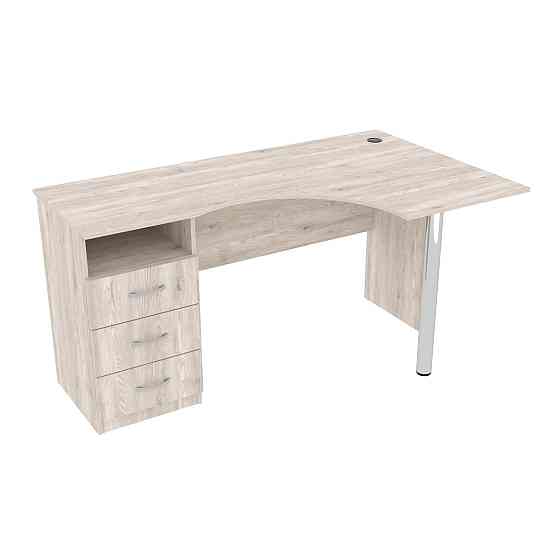 Стол угловой ОСК-2, Самоа Димчастий, 1500/900/760 Львов